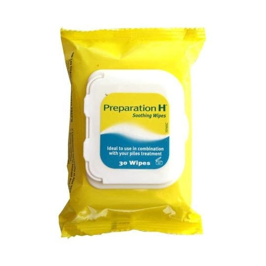 Preparation H Soothing Wipes 30s