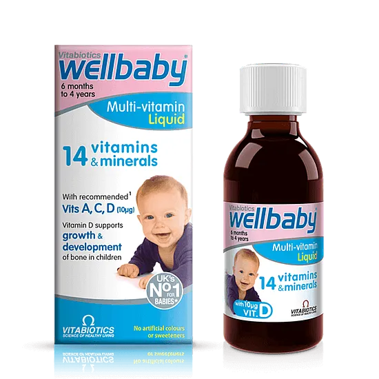 Vitabiotics Wellbaby Multivitamin Liquid - 150ml