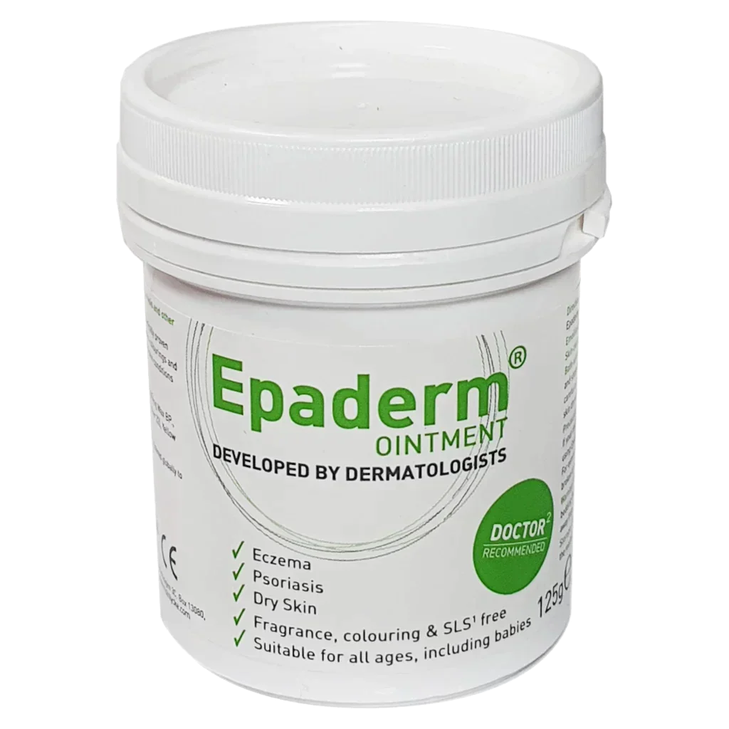 Epaderm 125g - Ointment for Eczema, Psoriasis & Other Dry Skin Conditions