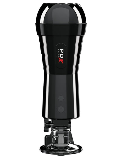 Pipedream - PDX Elite - Cock Compressor Vibrating Stroker   - Light/Black