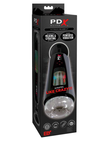 Pipedream - PDX Elite - Ultimate Milker 2 - Black