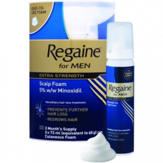 Regaine For Men Extra Strength Foam 5%