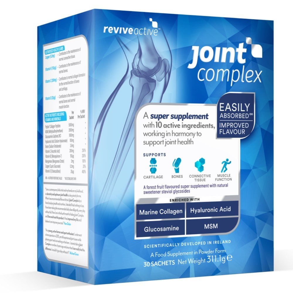 Revive Active Joint Complex Supplement Forest Fruits Flavour 30 Day Pack
