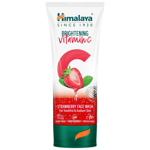 Himalaya Herbals Brightening Vitamin C Strawberry Face Wash -50 ml