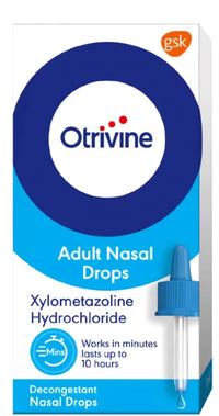 Otrivine Adult Dose Nasal DROPS - 10ml