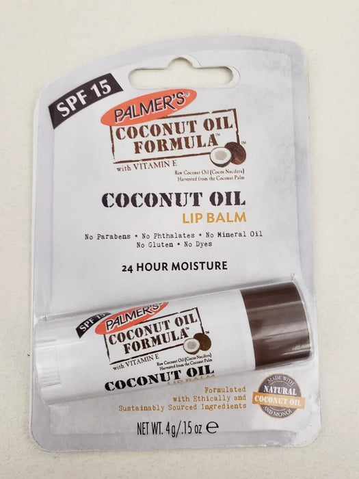 SPF 15 Palmers Coconut Oil Formula Lip Balm 24 Hour Moisture 4g