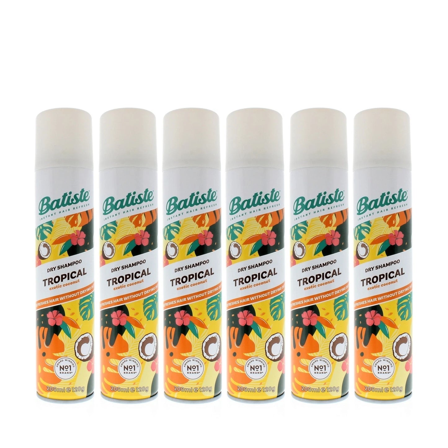 Batiste Dry Shampoo Tropical - 200ml