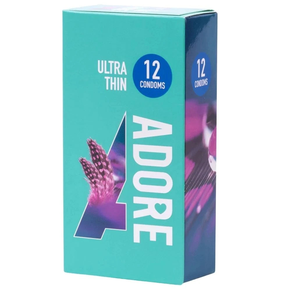 Pasante Adore Ultra Thin Condoms 12’S