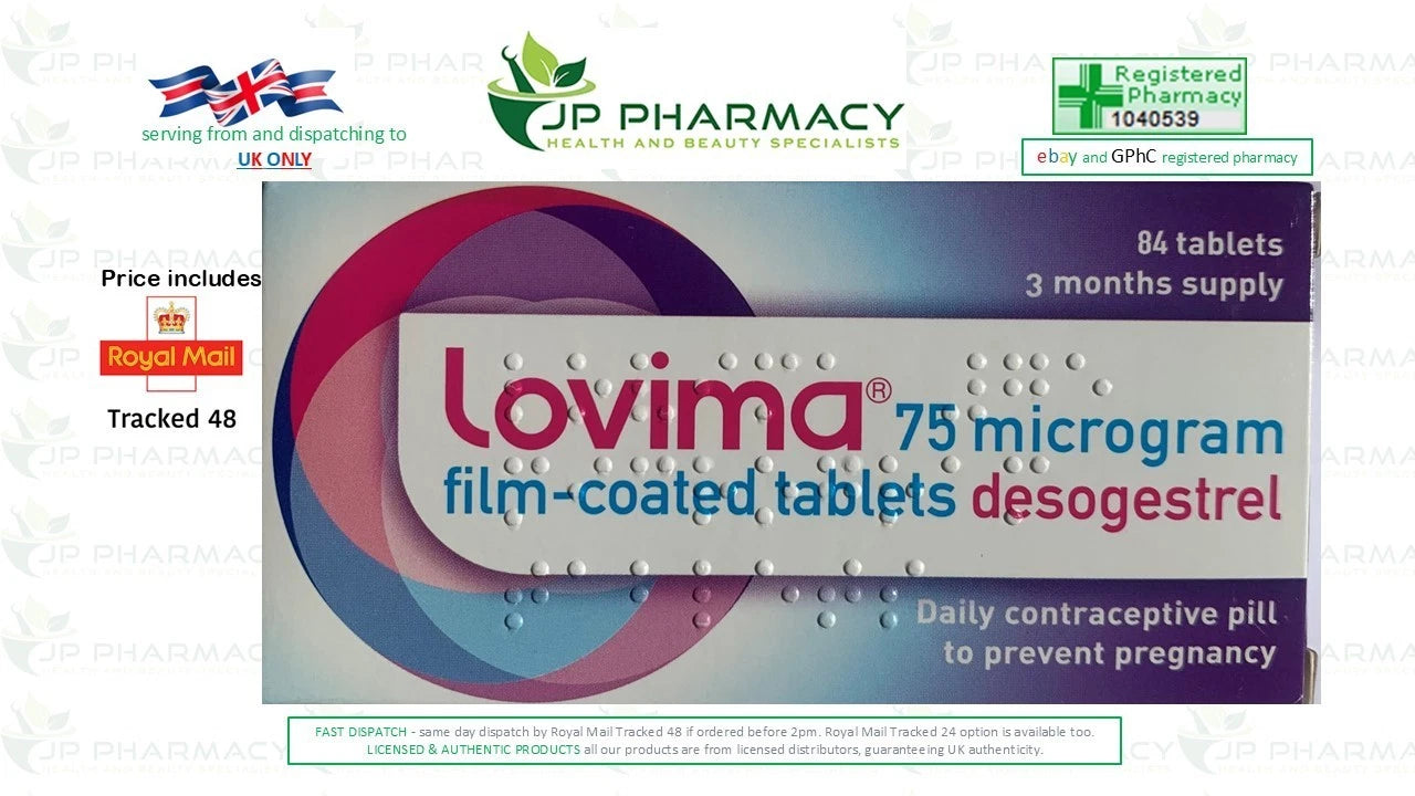 Lovima (Desogestrel) Mini-Pill 75mcg
