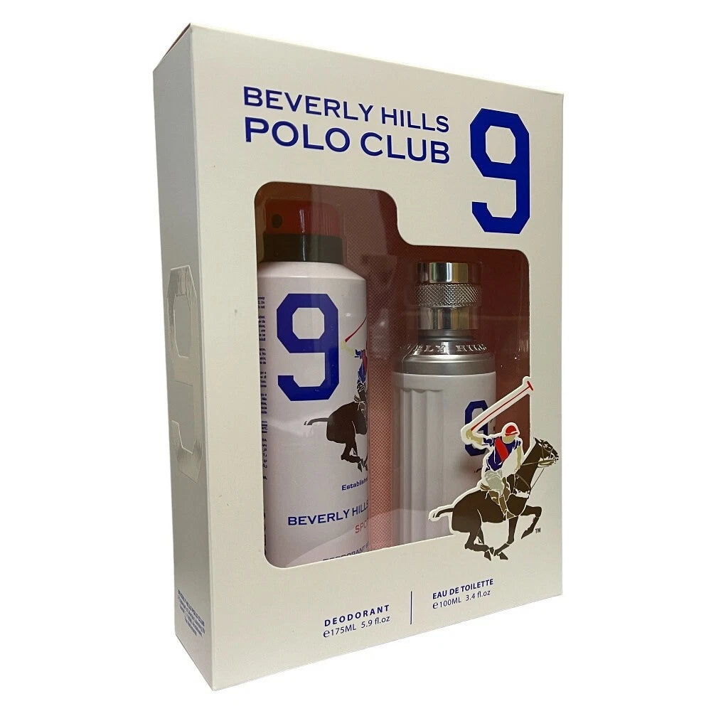 Beverly Hills Polo Club Nine EDT 100ml Spray/  Deodorant Spray 175ml