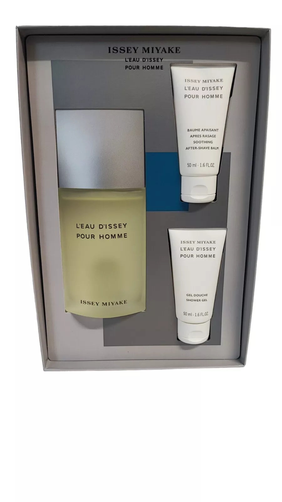 Issey Miyake EDT 125ml  Spray/Shower Gel 50ml  / Aftershave Balm 50ml
