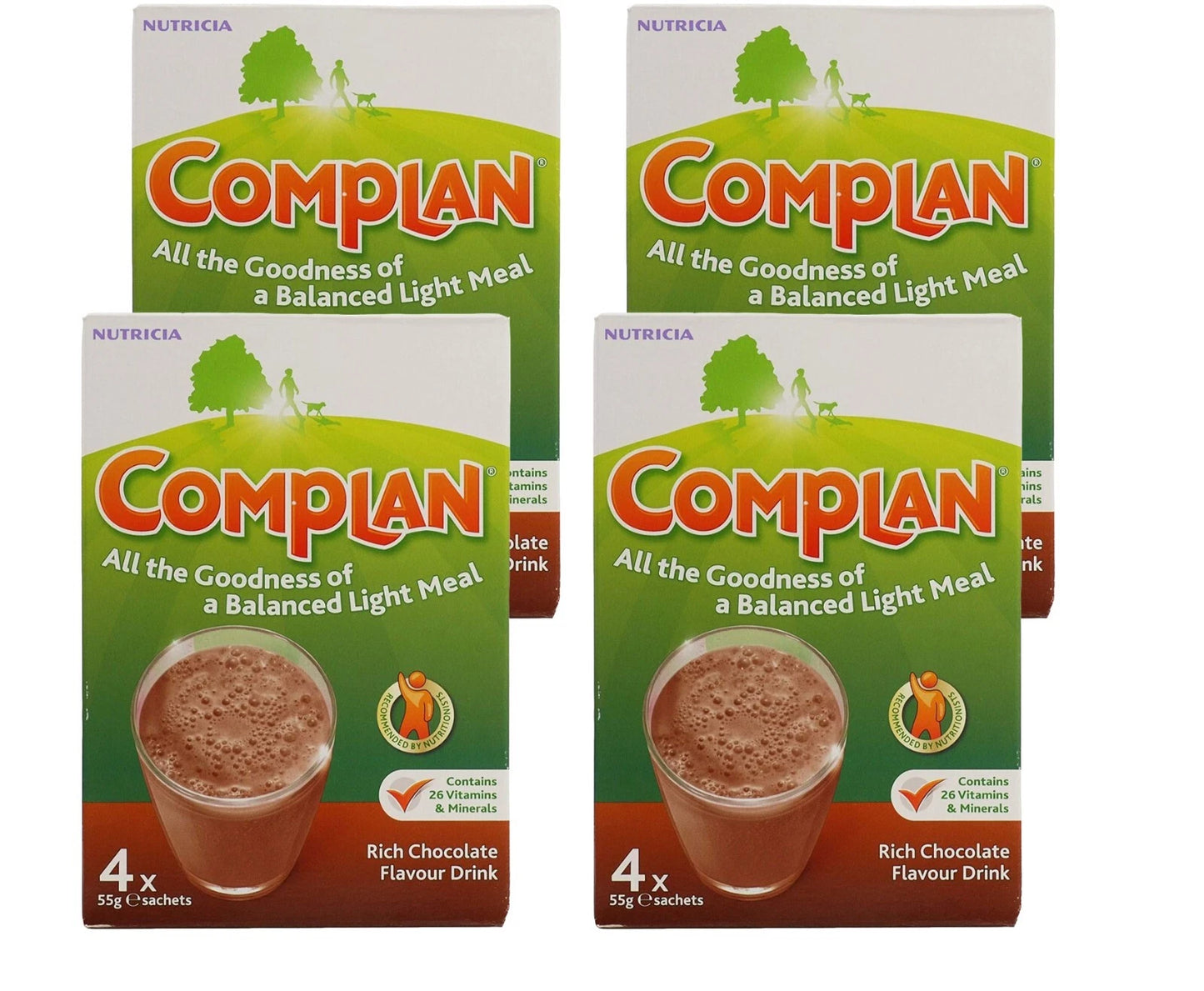 Complan Chocolate Nutritional Drink Multipack