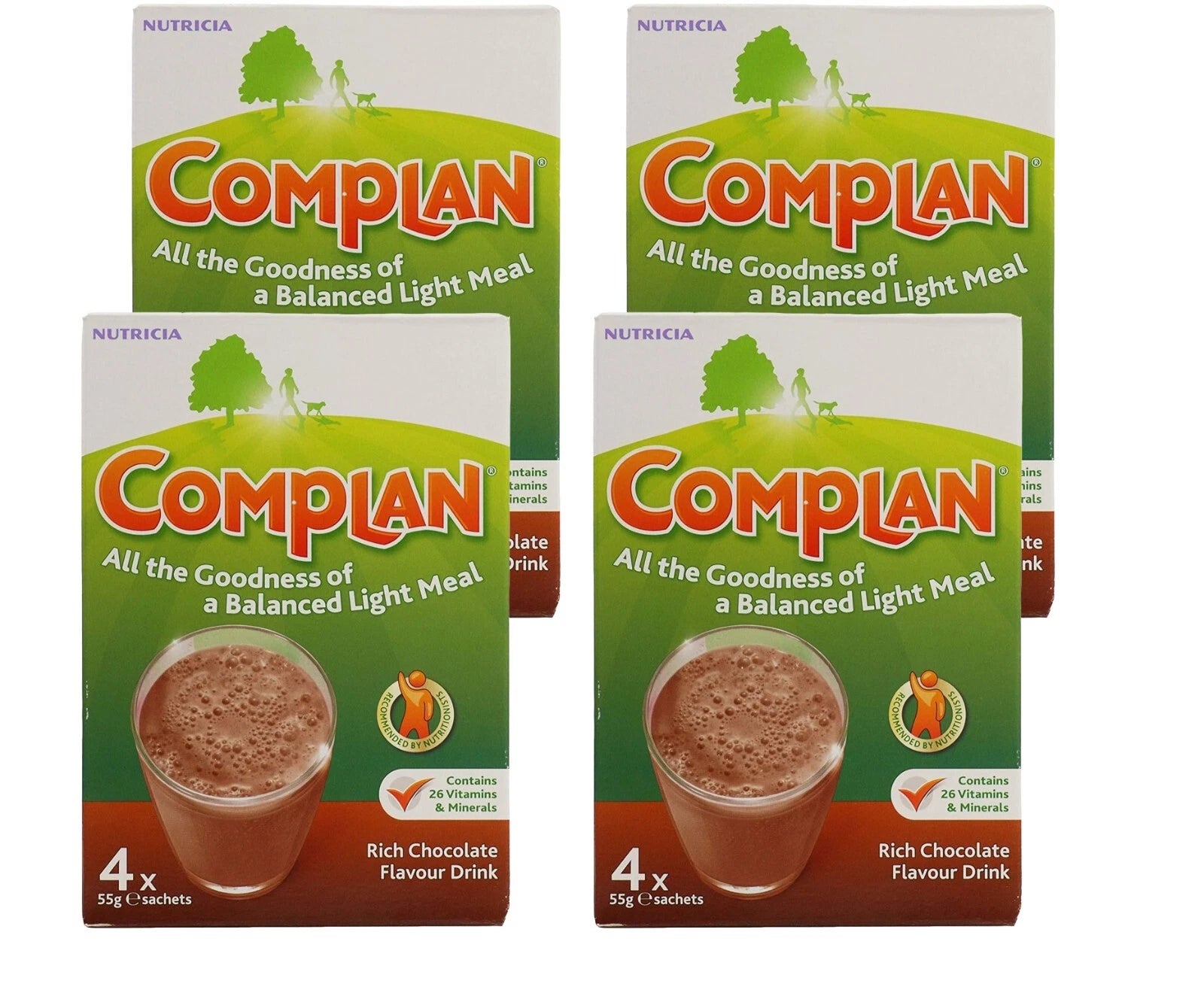 Complan Chocolate Nutritional Drink Multipack