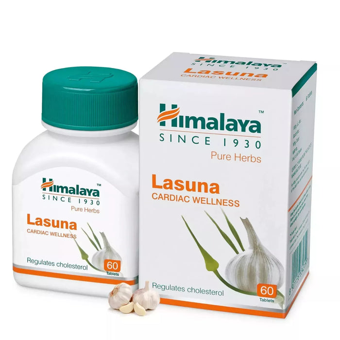 Lasuna By Himalaya Great Cholesterol Wellness 60 Tablets