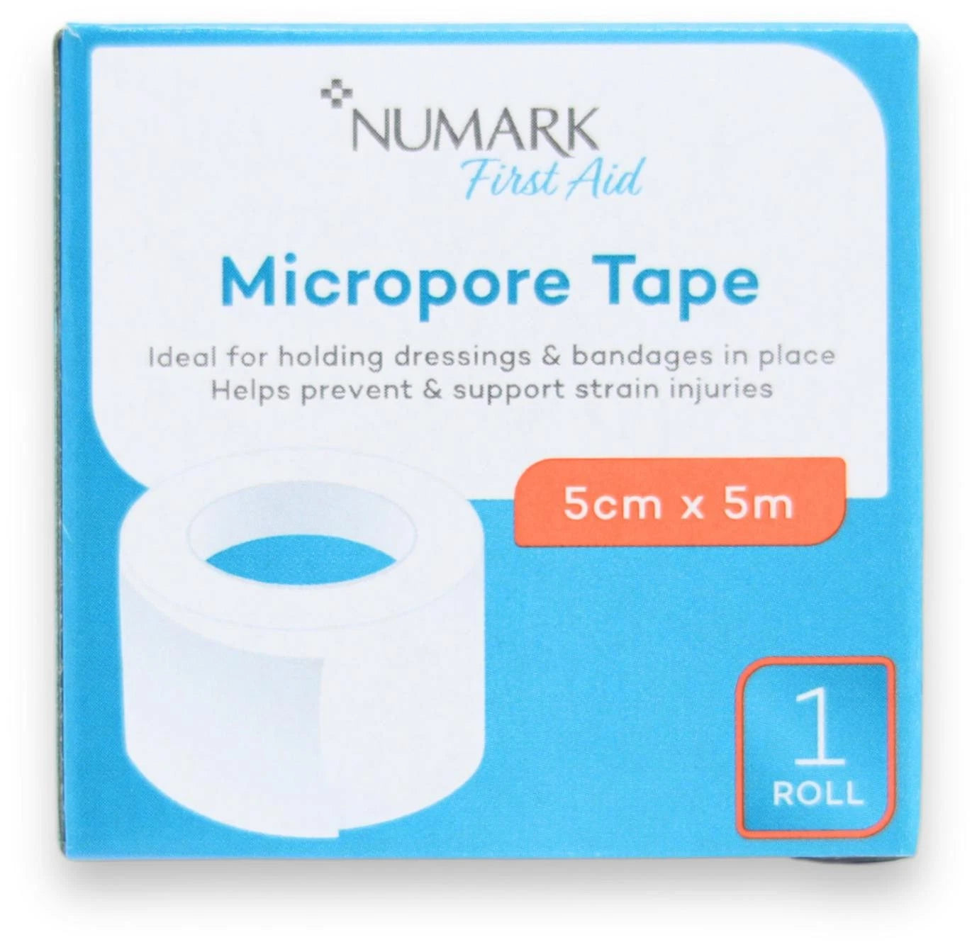 Numark Micropore 5cm x 5m