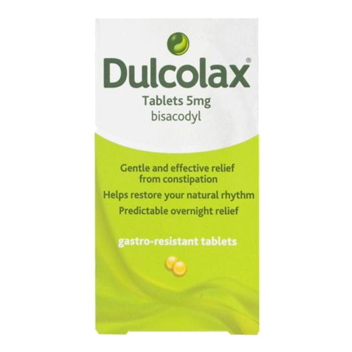 Dulcolax 5mg Bisacodyl - 100 Tablets