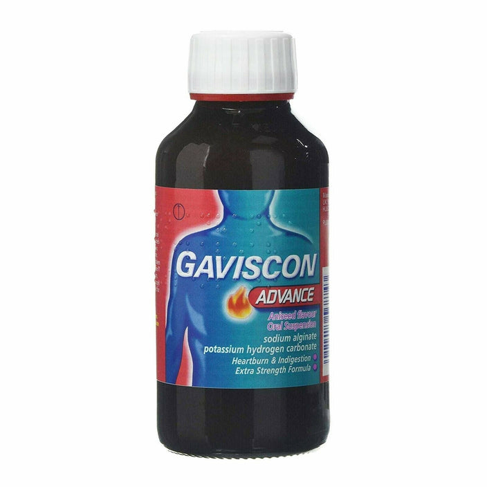 Good relief from gaviscon advanced aniseed suspension for heartburn