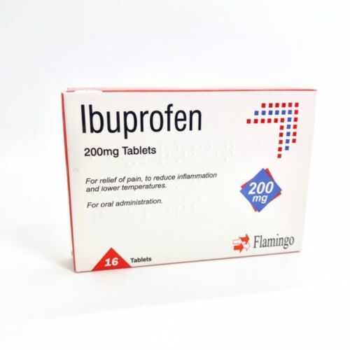 Ibuprofen 200mg - 16 Tablets (brand may vary)