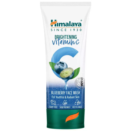 1 Pcs Himalaya Brightening Vitamin C Blueberry Face Wash 100 ml