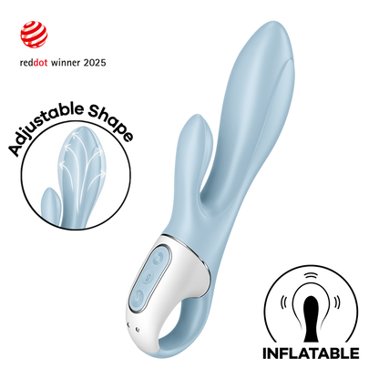 Satisfyer Air Pump Bunny 1 - Ice Blue