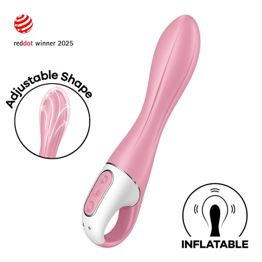 Satisfyer Air Pump Vibrator 2 - Light Red