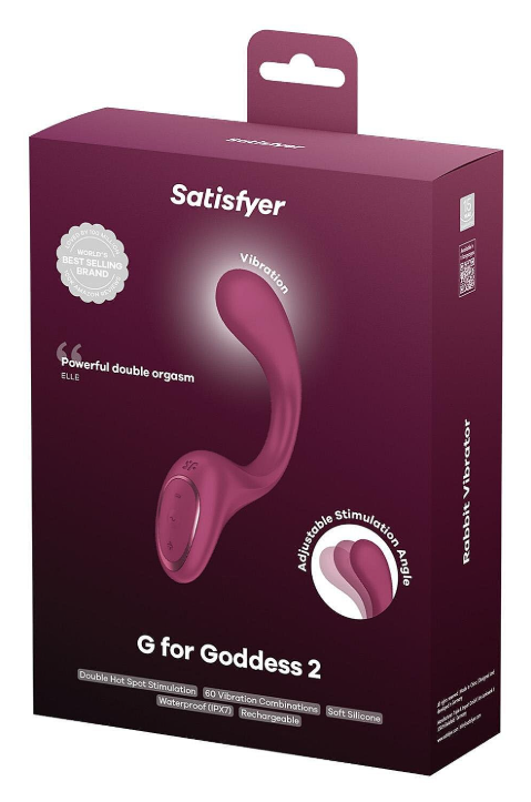 Satisfyer G For Goddess 2 - Burgundy