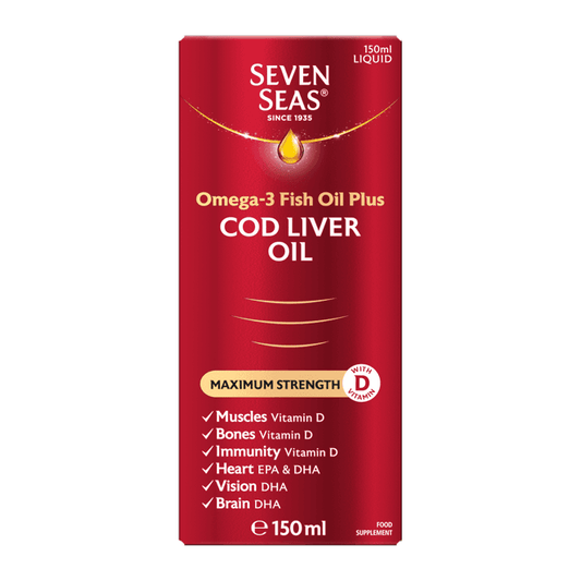 Seven Seas Cod Liver Oil Max Strength - 150ml