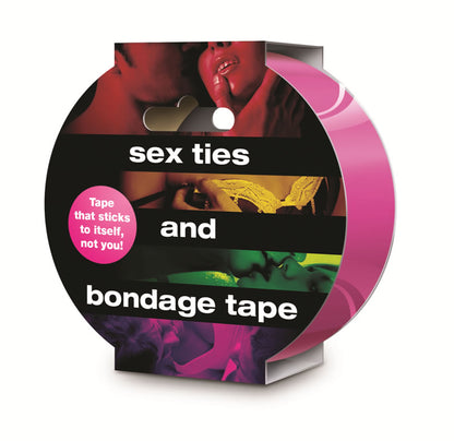 Sex, Ties & Bondage Tape - Pink