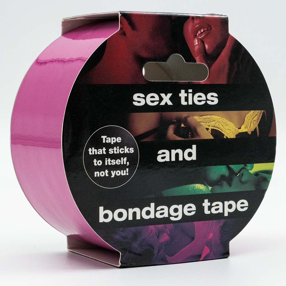 Sex, Ties & Bondage Tape - Pink