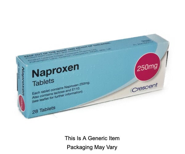 Naproxen 250mg/500mg tablets