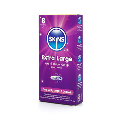 Skins Condoms Extra Large 8 Pack