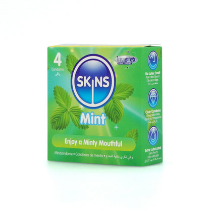 Skins Condoms Mint 4 Pack