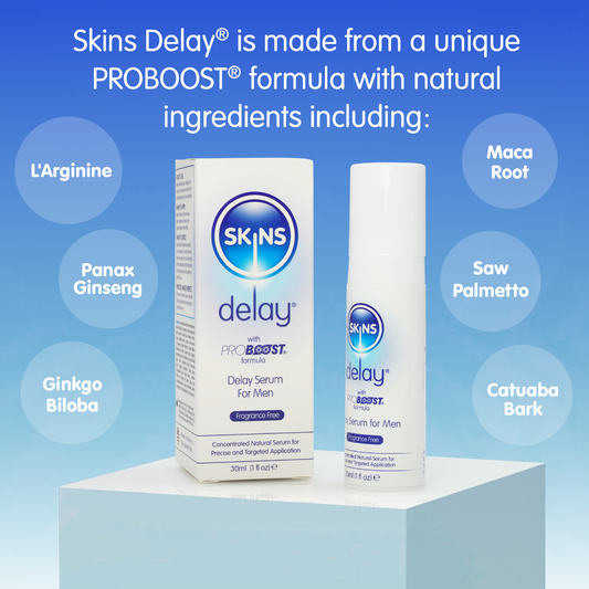Skins Natural Delay Serum 30ml (fragrance free)
