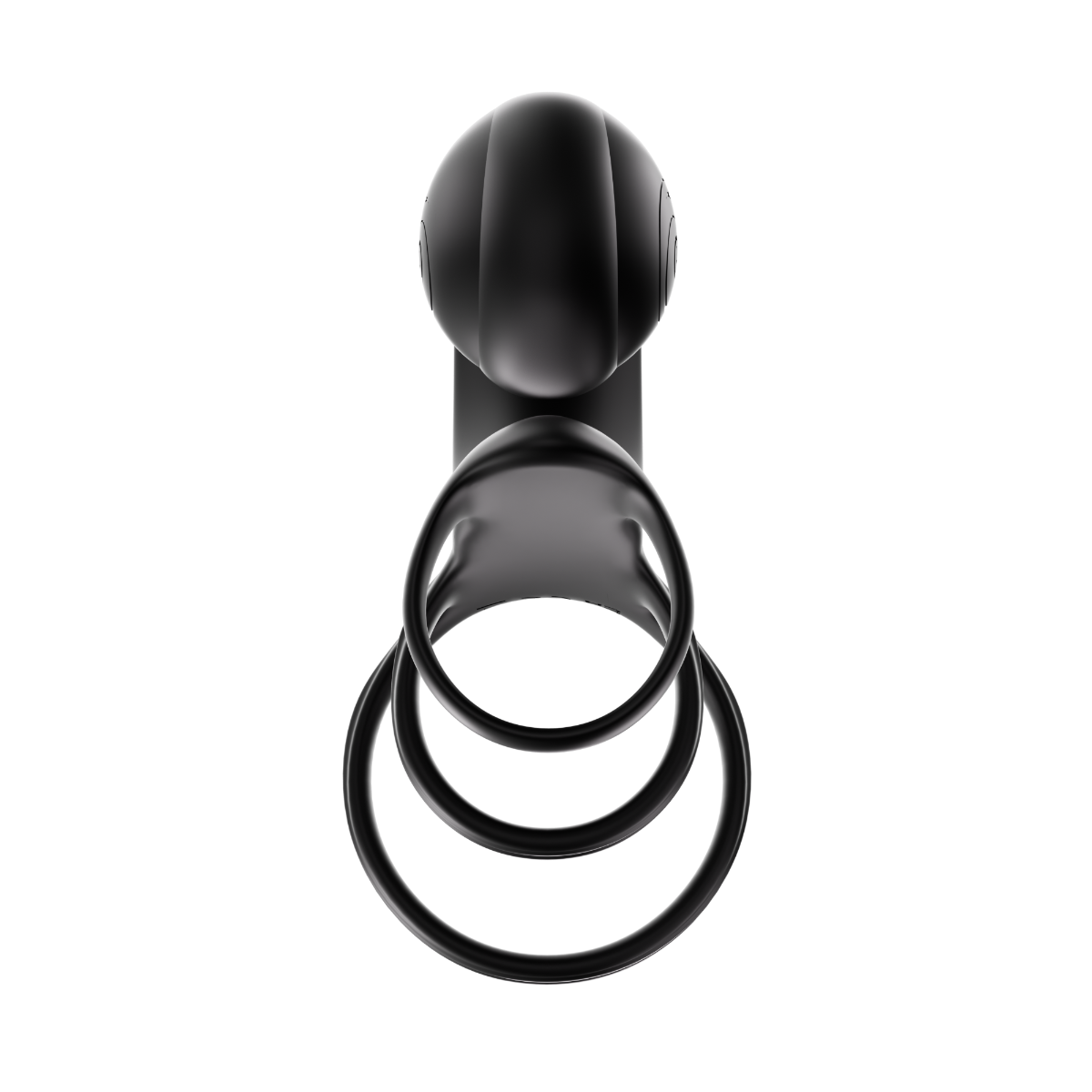 SVibe Snail JOVI ARC Couples Ring - Noir Haze