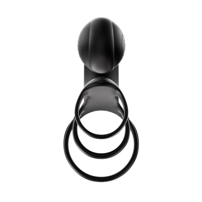 SVibe Snail JOVI ARC Couples Ring - Noir Haze
