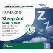 Numark Sleep Aid 50mg Tablets