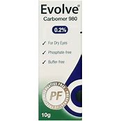 Evolve Carbomer 980 Eye Drops-0.2% 10g