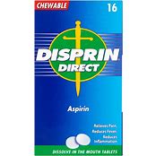 Disprin Direct (Aspirin) - 16 Tablets