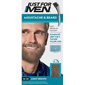 Just For Men Moustache & Beard Light Brown Hair Dye M-25