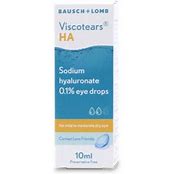 Viscotears HA Sodium Hyaluronate Eye Drops 10ml