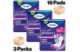 TENA Discreet Maxi Night Incontinence Pads - 6 Pads