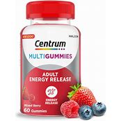 Centrum MultiGummies Energy Release Mixed Berry
