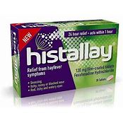 Histallay Fexofenadine 120mg Bundle -30 Tablets