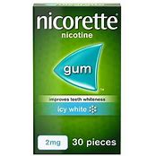 Nicorette Gum Icy White 2mg
