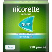Nicorette Gum Icy White 2mg