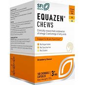 Equazen Children's Chews Omega 3 & Omega 6 Strawberry 180 Capsules