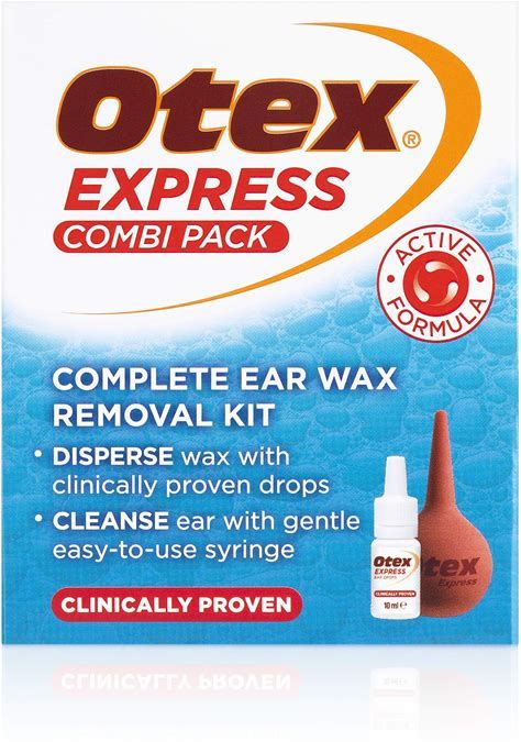 Otex Express Ear Drops  for Hardened Ear Wax