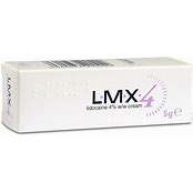 LMX4 Lidocaine 4% Cream - 5g