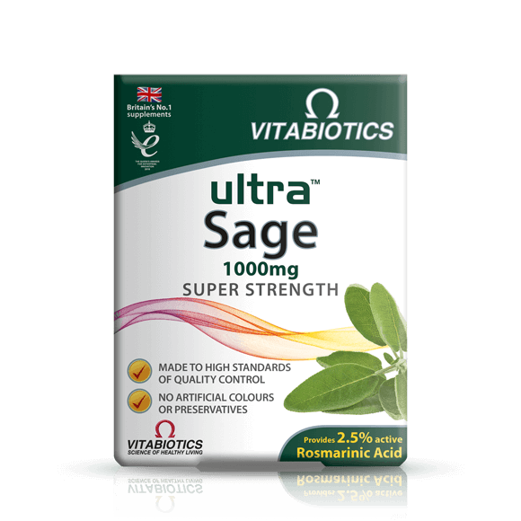 Ultra Sage- 30 Tablets – Cured Pharmacy