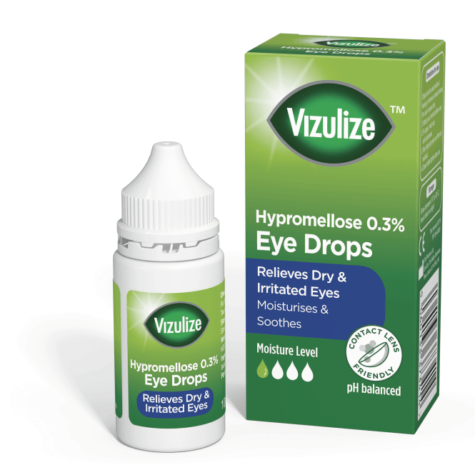 Vizulize Hypromellose 0.3% Eye Drops 10ml